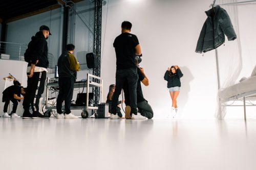 Enisa Bukvic beim LDFY-Shooting