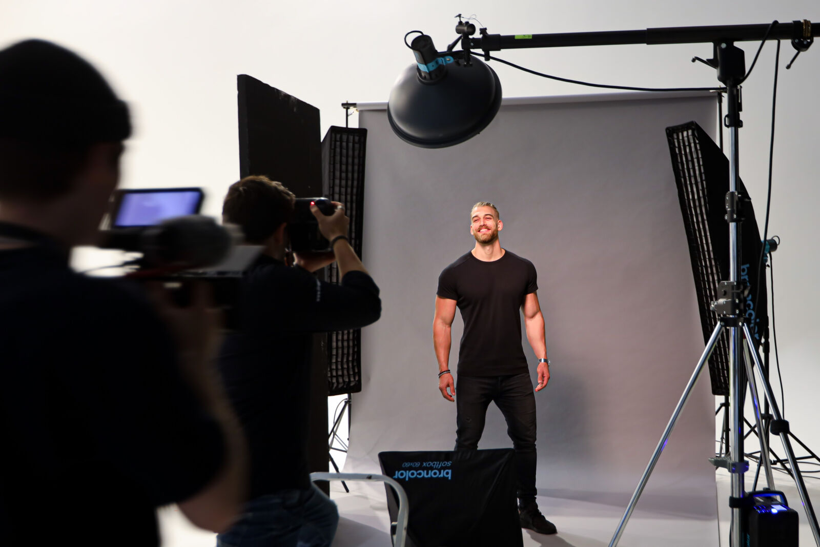 Mischa Janiec und Crew - Portraitshooting